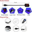 Mini USB LED Car Roof Star Night Light Projector Atmosphere Lamp Starry SkySEAU