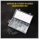 555pcs/Set Stainless Steel Split Pins Clevis Cotter Pin Fasteners Parts Tool Kit