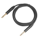 6.35 mm Jack Audio Cable TS Male to Male for Guitar Mixer Amplifier (1.8m) A