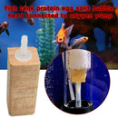 Air Stone Wooden Airstone For Protein Skimmer Aquarium Fish Split Joint Tan B5T6