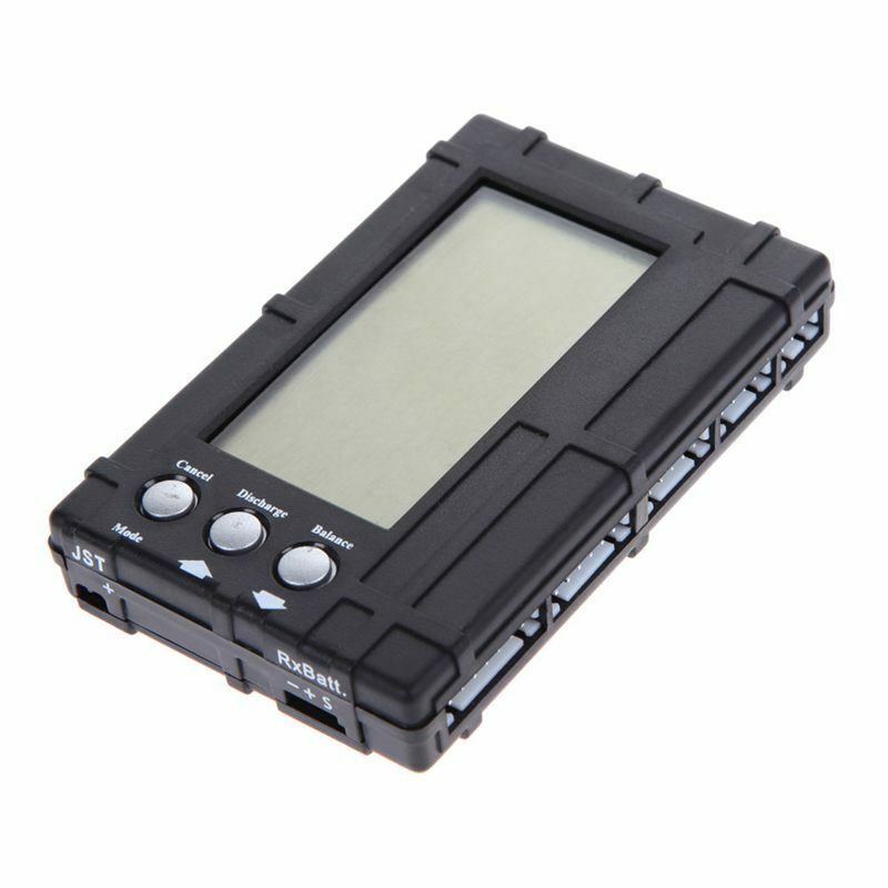 3 In 1 Li-Po Lipo Battery 2-6S Lcd Balancer Voltage Tester Discharger Prote Z6G5