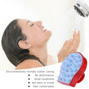 Silicone Teeth Scalp Massage Brushes Hair Washing Comb Body Bath Brush Prop