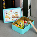 Wooden Magnetic Fish Toys Kids Educational Fishing Magnet Puzzle Game Gifts