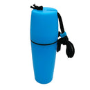 Waterproof Capsule Container Bottle for Scuba Diving Snorkeling Kayak Blue