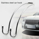 Headrest Hangers Portable Universal Fit Car Hooks Stainless Steel Organizer