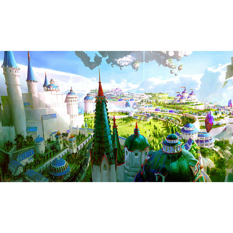 1000pcs DIY Paper Jigsaw Floating Castle Puzzle Assembling Picture Decor