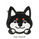 DIY Special Shaped Diamond Painting Wallet Bag Cartoon Puppy Pattern Purse