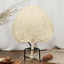 1PC Hand-woven Mosquito Repellent Fan Summer Manual Straw Hand Fans Palm LeafJ~ï¼ˆ