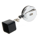 Billiards Snooker Pool Cue Chalk Holder Retractable Drawing Belt Clip