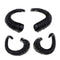 2x Artificial Ram Horns Headband Halloween Witch Demon Costume Indie Gothic
