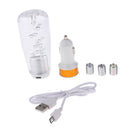 Universal LED 100mm Clear Bubble Glass Shift Lever Heap of Car Shift Lever