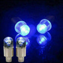 4x Auto SUV Wheel Tire Tyre Air Valve Stem LED Light Caps Cover Car Accessories