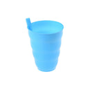 Kids Children Infant Baby Sip Cup with Built in Straw Mug Drink Solid Feeding MO