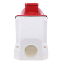 32 Amp 4 Pin Plug & Wall Mounted Hardwire Socket Waterproof IP44 380V 3P+E