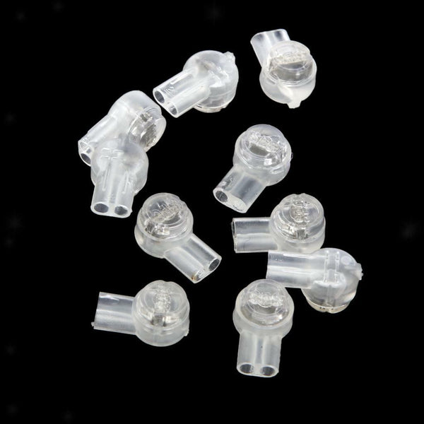 10Pcs TELEPHONE CABLE REPAIR SPLICE JOINER 2 WIRE JELLY CRIMPS CONNECTORS