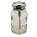 Nail Polish Remover Pump Dispensers, Empty Glass Pump Dispenser Bottle with Flip