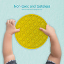 Push Bubble Fidget Sensory Toys Relief Stress Soft Squeeze Toys (Yellow)