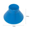 Cone Shaped Magic Car Windows Snow Remover Shovel Ice Scraper (7.5cm Blue)
