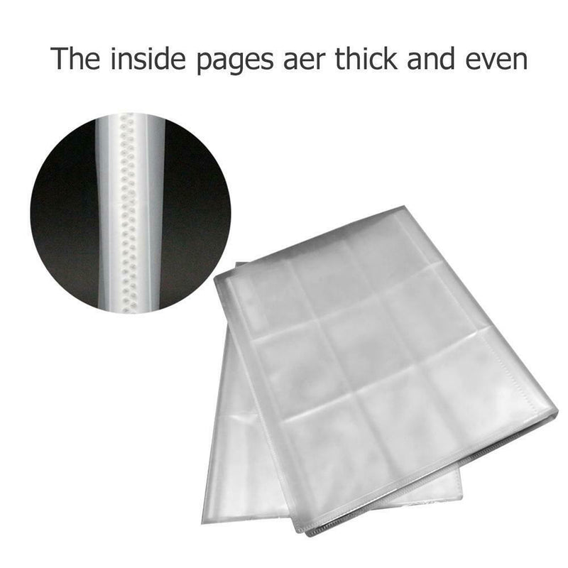 180pcs Novelty Playing Cards Holder Album 6x9cm Game Cards Collection Book