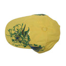 Women Cotton Flower Baseball Hat Snapback Gorras Hat Cap Yellow