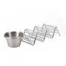 2Pcs/set Stainless Steel Food Holder with Cup Premium Quality Cooking Newest Use