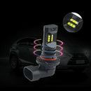 4X 9005 9006 12 LED High Low Beam Headlights Kit Super Bright 6000K White