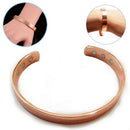 Pure Copper Bracelet Magnetic Arthritis Therapy Energy Healing Pain Relief AU