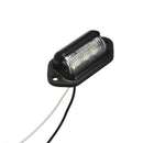 2 Pcs Waterproof 6 LED 12V License Plate Light Car Boat Truck Trailer Step Lamps