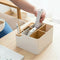 Simple Japan Style Detachable Desktop Storage Box For Remote Control Mobile T1A2
