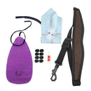 Saxophone Cleaning Cloth Mouthpiece Patch Pad Cork Grease Neck Strap Set