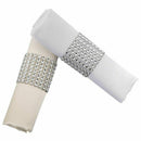 Napkin Rings Rhinestone Napkin Rings Adornment For Wedding Party (100 PCS,  S1T8