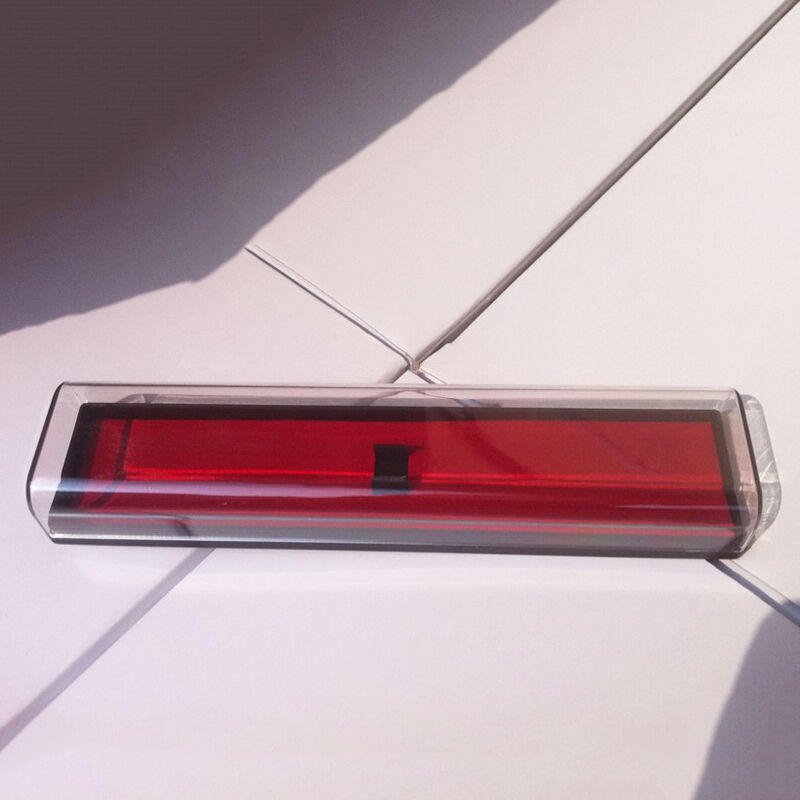 Rectangular Acrylic Transparent Plastic Pen Boxes Stationery Pencil Case-Box