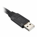 USB 2.0 A Male To 2 Dual USB Female Jack Y Splitter Hub-Power-Cord-Adapter- Z1L8