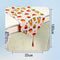 2 Pcs Set Christmas TableCloths Fabric Double-Layer Polyester Cotton Christ R6A5