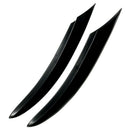Black Front Bumper Grille Fog Light Trim Cover for Benz C Class W205 S205
