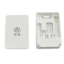 for Raspberry Pi ABS Case Enclosure Box V4 Updated for Raspberry Pi 4B(Whit