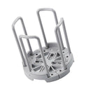 6 Grids Kitchen Bamboo Holder Dish Storage Tray Rack Drainer Plate Stand gray