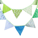 12 Flags 3.2m Pastoral  Cotton Party Wedding Pennant Bunting Banner Decor