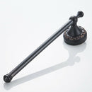 Bathroom Lavatory Single Towel Bar 11-Inch, Black