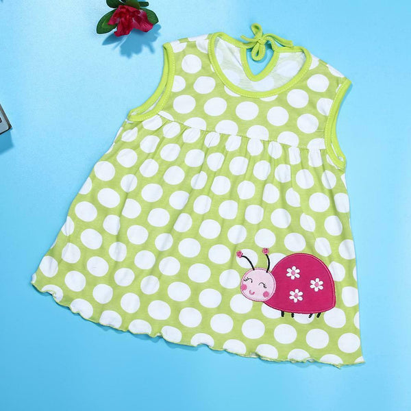 Children Gilrs Princess Dress Cotton Embroidery A-Line Sleeveless Dress #gib