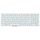Russian laptop keyboard for Acer Aspire E5-772 V3-574G White Replacement