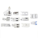 Domestic Sewing Machine Presser Foot Feet Set 11pcs For Brother Janome  XSA
