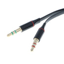 Computer Headphone Splitter, 3.5mm Female to 2 Double 3.5mm Male Headphones