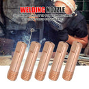 20pcs MIG Welding Nozzle Contact Tips Gas Diffuser Connector Holder (0.8)