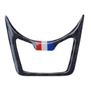 Carbon Fiber Headlight Switch Cover Frame Cover Trim for Ford Mustang 2015-