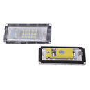 2 Pcs Plate Light 18 LED 3528SMD White License Plate Light for BMW E46