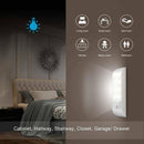 Motion Sensor Light, [2 Pack] Cupboard Night Light, USB Rechargeable Batter