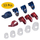 Silicone Guitar Finger Guard Finger Thumb Protective Spikes Celluloid Spikes