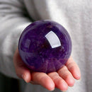 1Pc Amethyst Quartz Sphere Big Pretty Crystal Ball Healing Purple Natural Stone