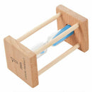 1 pcs wood + glass + sand 1 minute small square Timing hourglass 9 * 4.5 *  V2K7